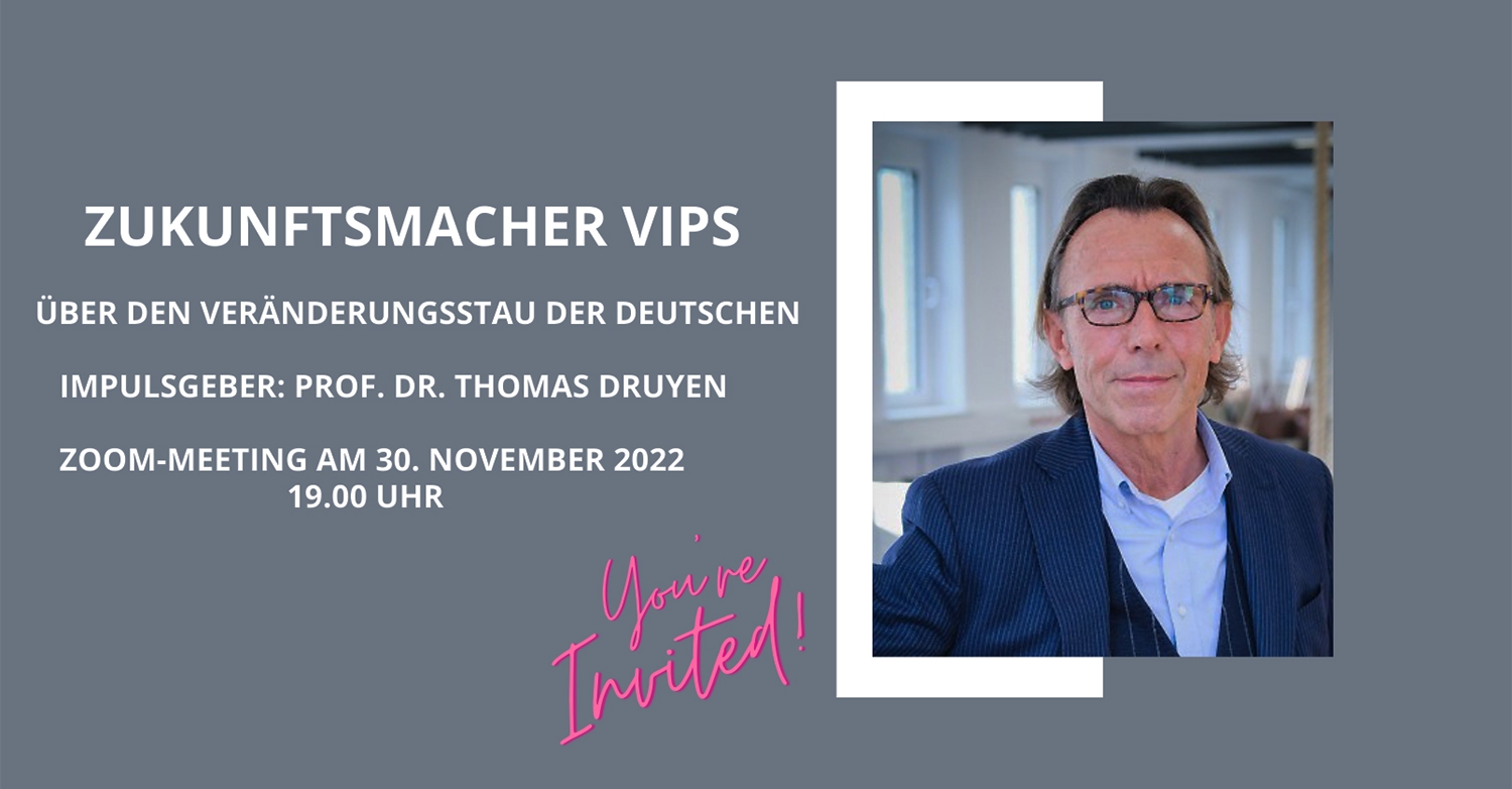 Prof.-Thomas_-Druyen ZukunftsMacher VIPs Thomas Druyen: Über den Veränderungsstau der Deutschen