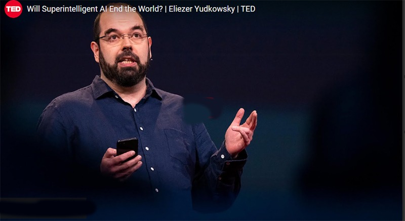 Tedx-Eliezer-Yudkowsky Die zehn besten TEDx-Talks über künstliche Intelligenz