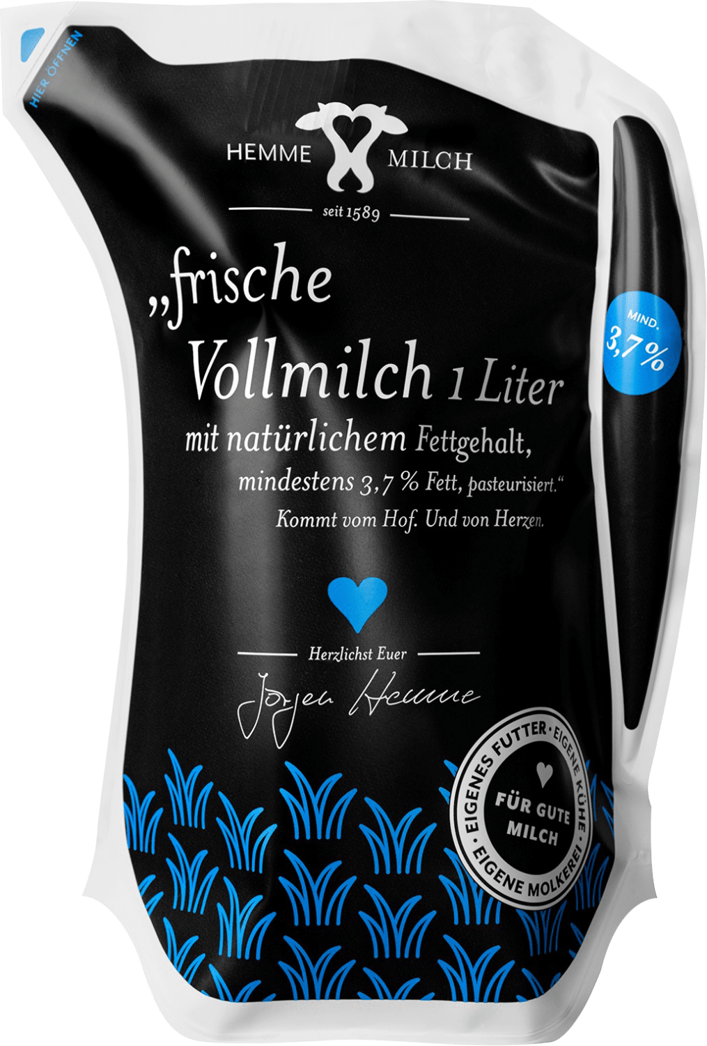 Hemme-Vollmilch Hemme Milch: Kommt alles vom Hof