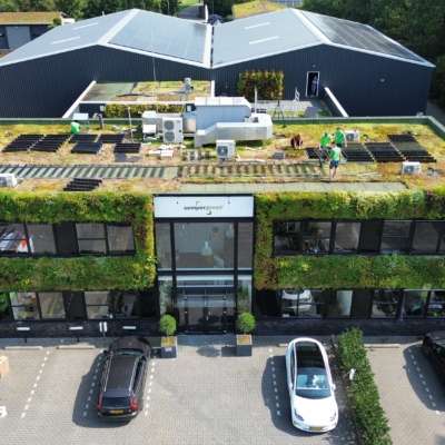 Sempergreen verwandelt graue Gebäude in grüne Oasen