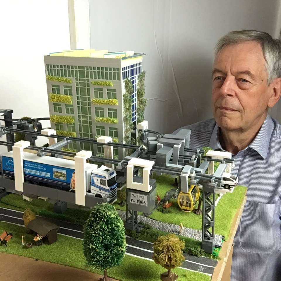 Juergen-Muelder-Seilbahn Seilbahnen über der Stadt: Warum ein Ingenieur die Mobilität in die Luft verlegen will