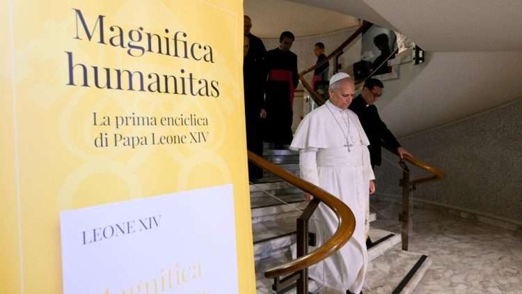 Papst_-Leo-XIV.-Vatican-Media Enzyklika: Magnifica Humanitas – Die großartige Menschheit